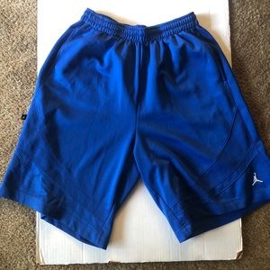 Jordan Basketball Shorts Blue XL Athletic Gym Men